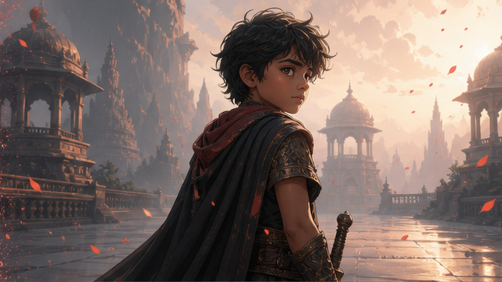 Animated palace adventure version of the same frame